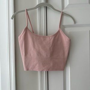 Athleta Aurora Seamless Cami Pink/Size Small